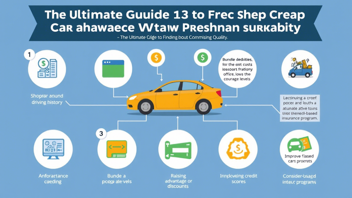 The Ultimate Guide to Finding Cheap Car Insurance Without Compromising Quality