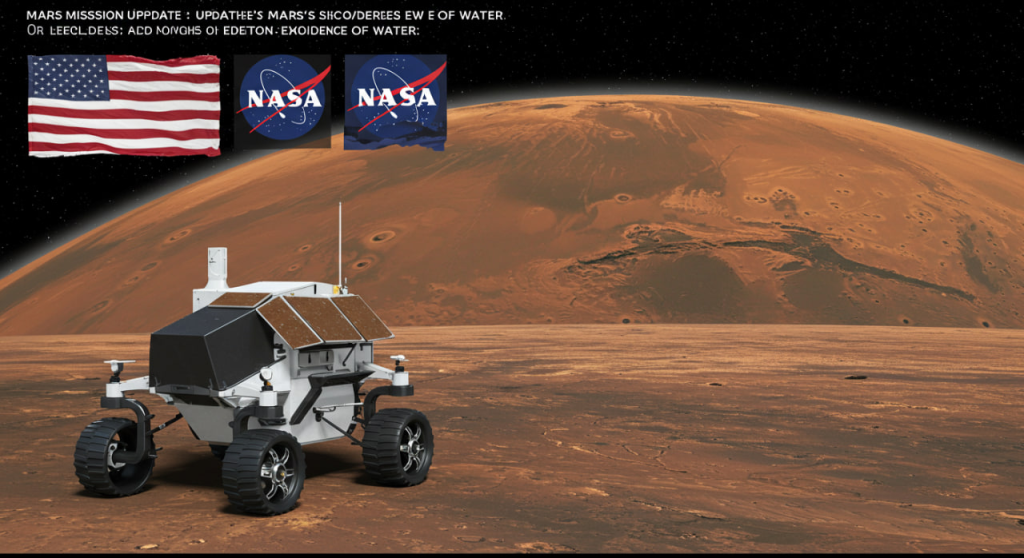 An update on the Mars Mission: NASA rover finds new signs of water An update on the Mars Mission: NASA rover finds new signs of water