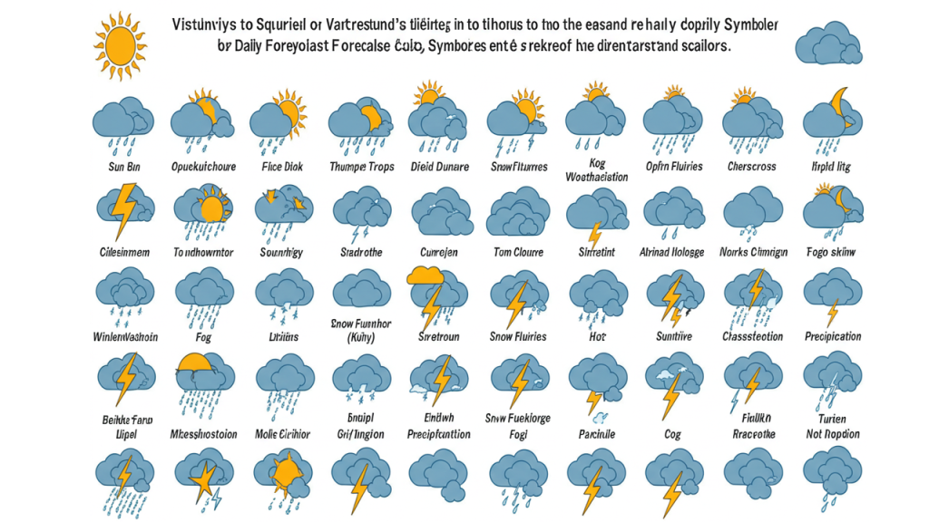 Decoding Daily Weather Forecasts - What Those Symbols Really Mean