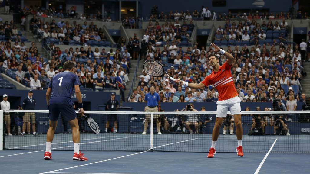 Novak Djokovic Defeats Taylor Fritz in US Open Quarter-Final