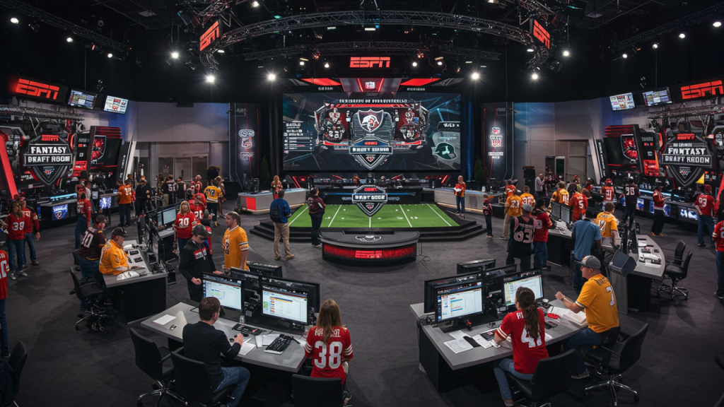 The Draft Room at ESPN Fantasy Football