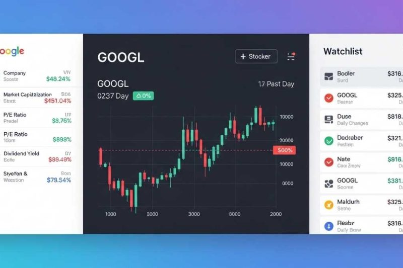Navigating Google Finance